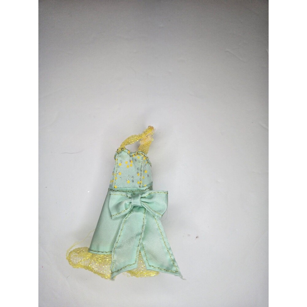 2002 Barbie Kelly Princess Dream Club Light Green & Yellow Dress With Bow